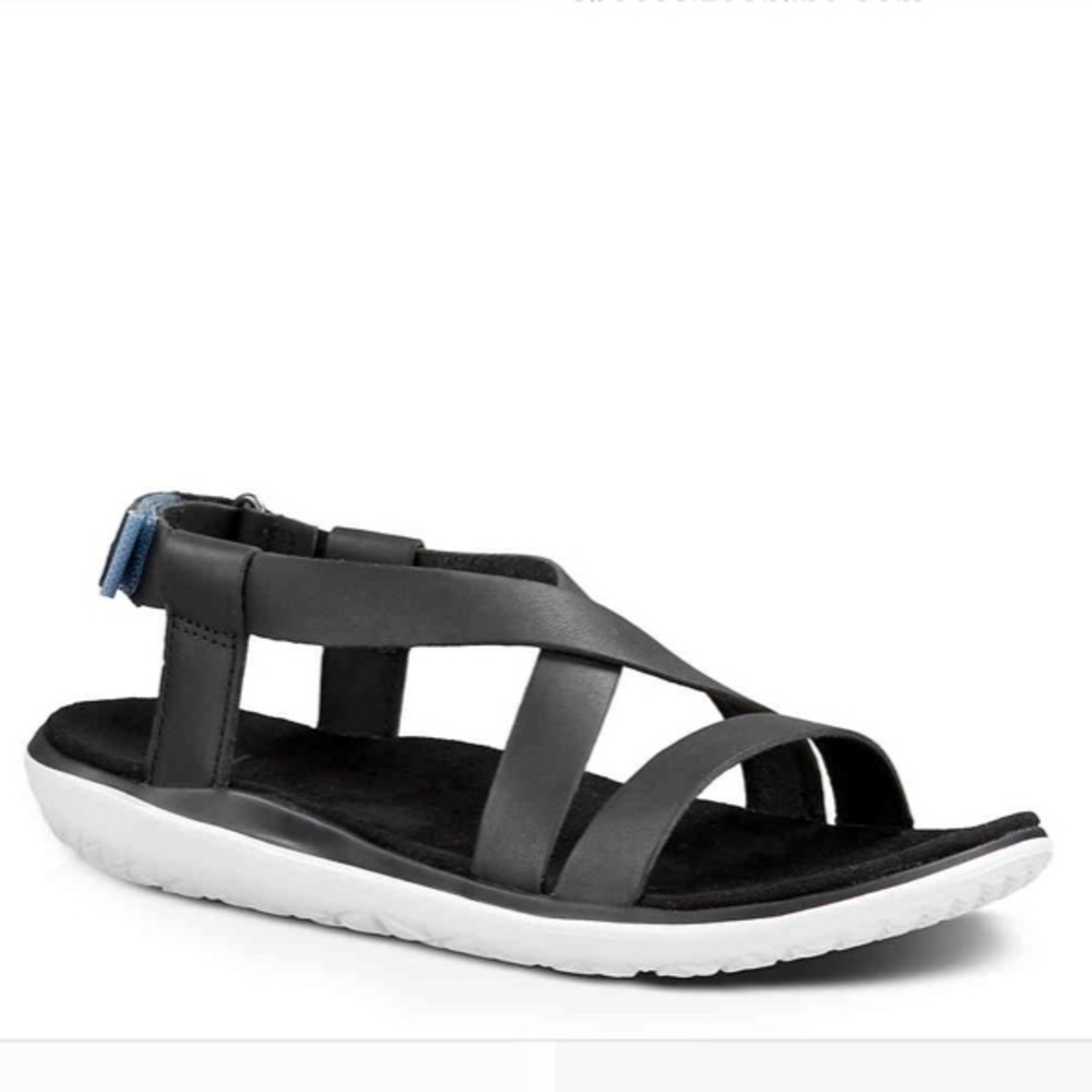 Teva terra float black sandals